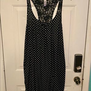 Sexy Polka Dot Nightgown